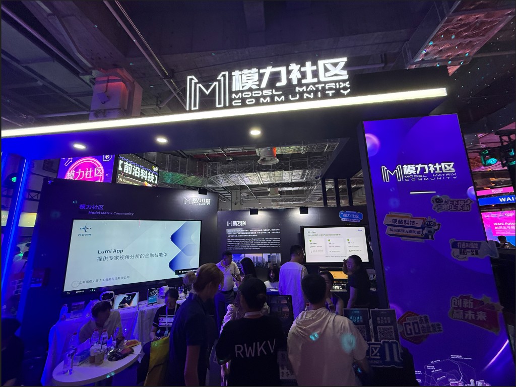 Model Matrix Community booth